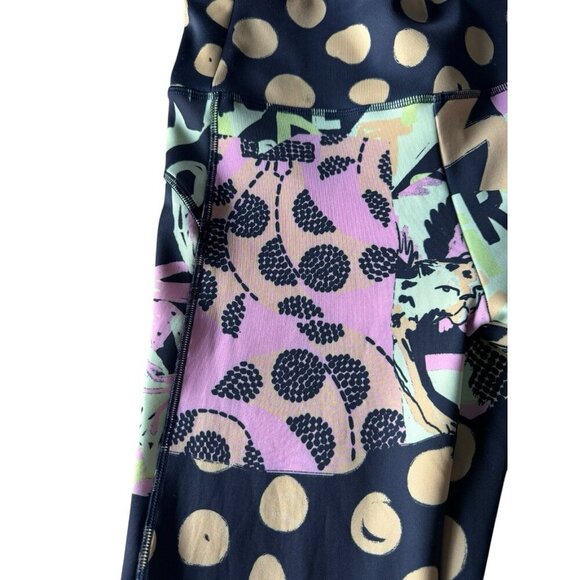 Adidas Farm Rio Women's Sz M Feel Brilliant Aeroready High Waisted Tights - Picture 13 of 14